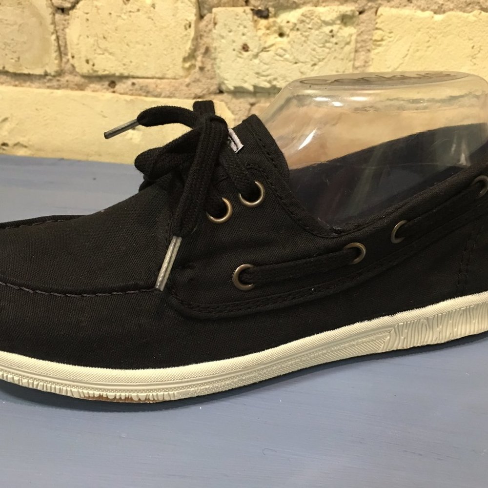 Natural World Brand "Nautico" Women's Black Shoes Size 9